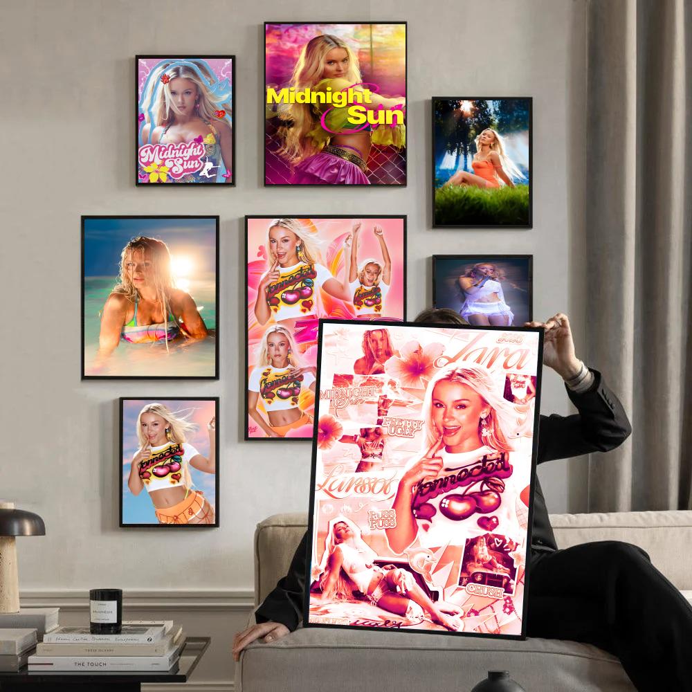 Home Decor Za - Singer Z-Zara Larsson Poster Decorative Wall