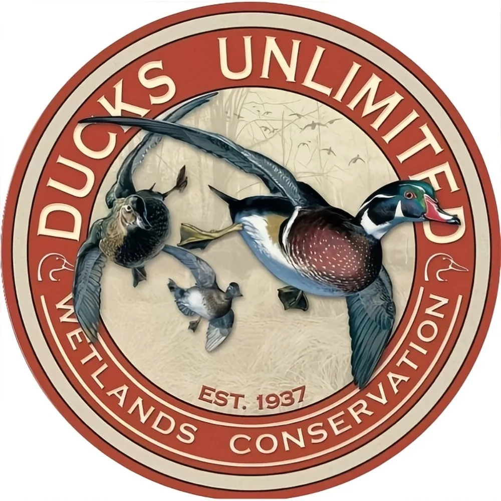 Home Decor Duck - Ducks Unlimited Wetlands Conservation Aluminum Sign