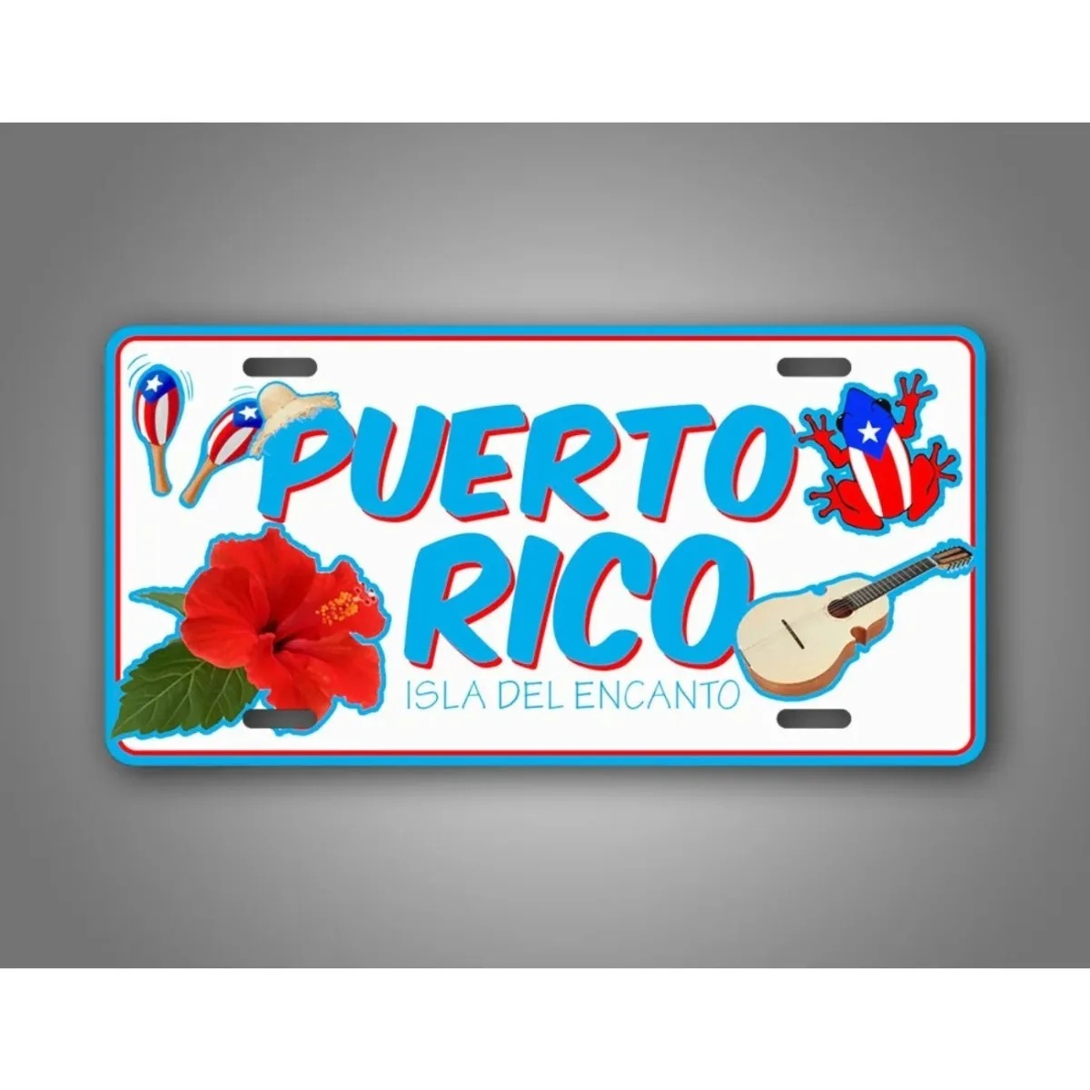 Home Decor Theme - Personalized Puerto Rico Isla Del Encanto