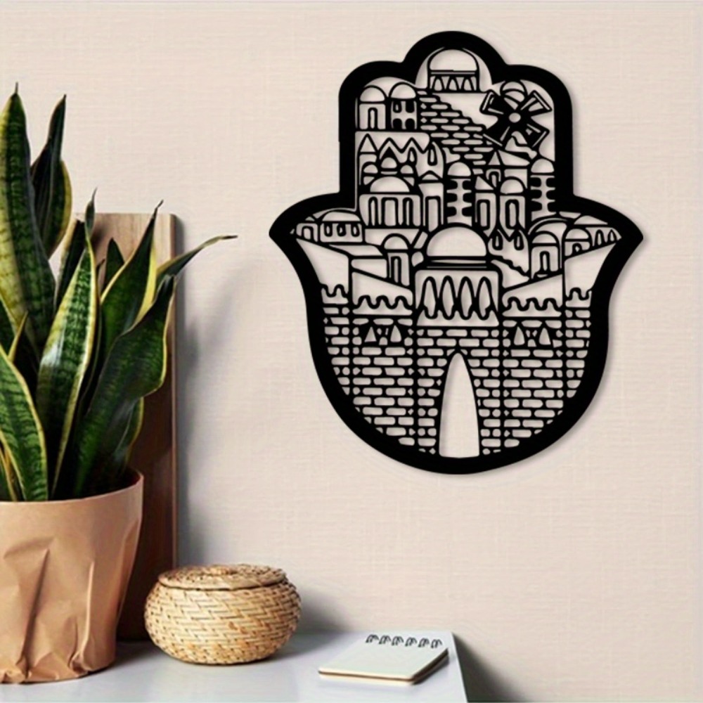 Home Decor Wall Art - CIFBUY Iron Wall Art Islamic Architecture