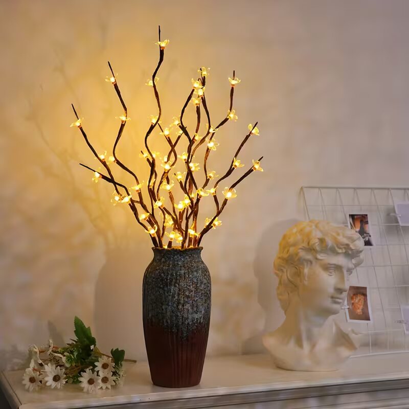 Home Decor Light - 1/2PC 20LED Cherry Blossom Tree Branch