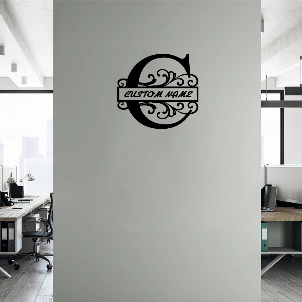 Home Decor Wall Tiles - 1PC Hot Sale Letter C Customized