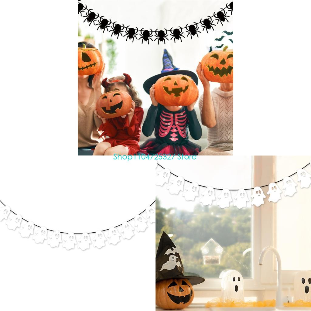 Home Decor Retail Stores - D8KF Halloween Hanging Decoration Paper Ghostly