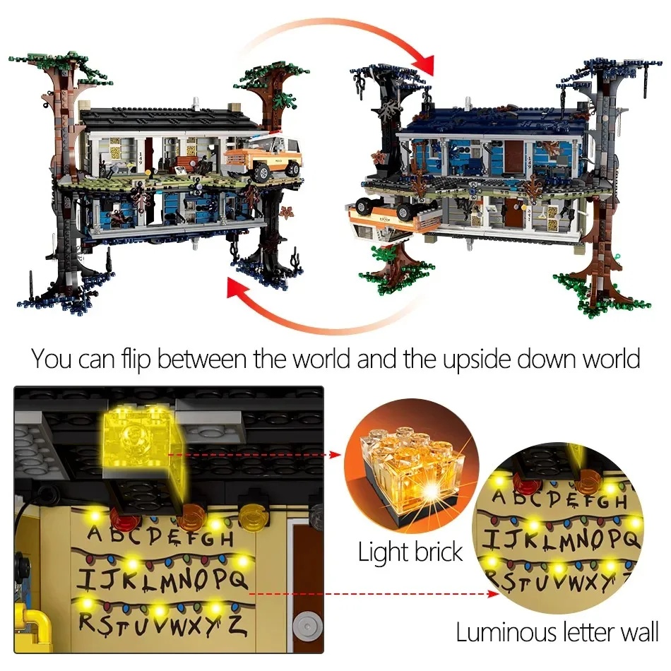 New MOC Upside Down House Stre - Home Decor Disney 评论和价格