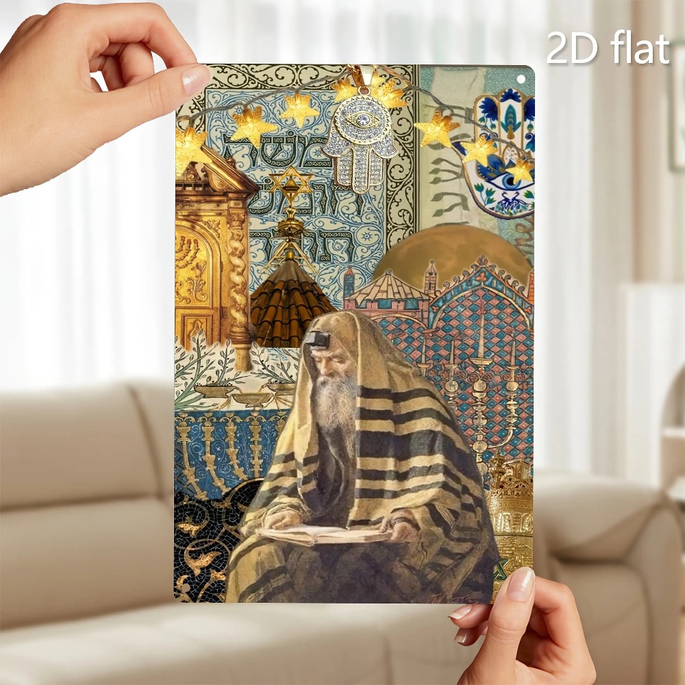 CIFBUY Vintage Jewish Elder Re - Home Decor Wall Art 评论和价格
