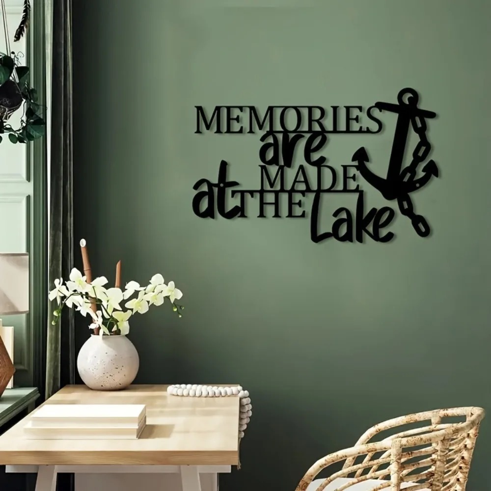 Rustic Black Iron Nautical Anc - Home Decor Duck 评论和价格