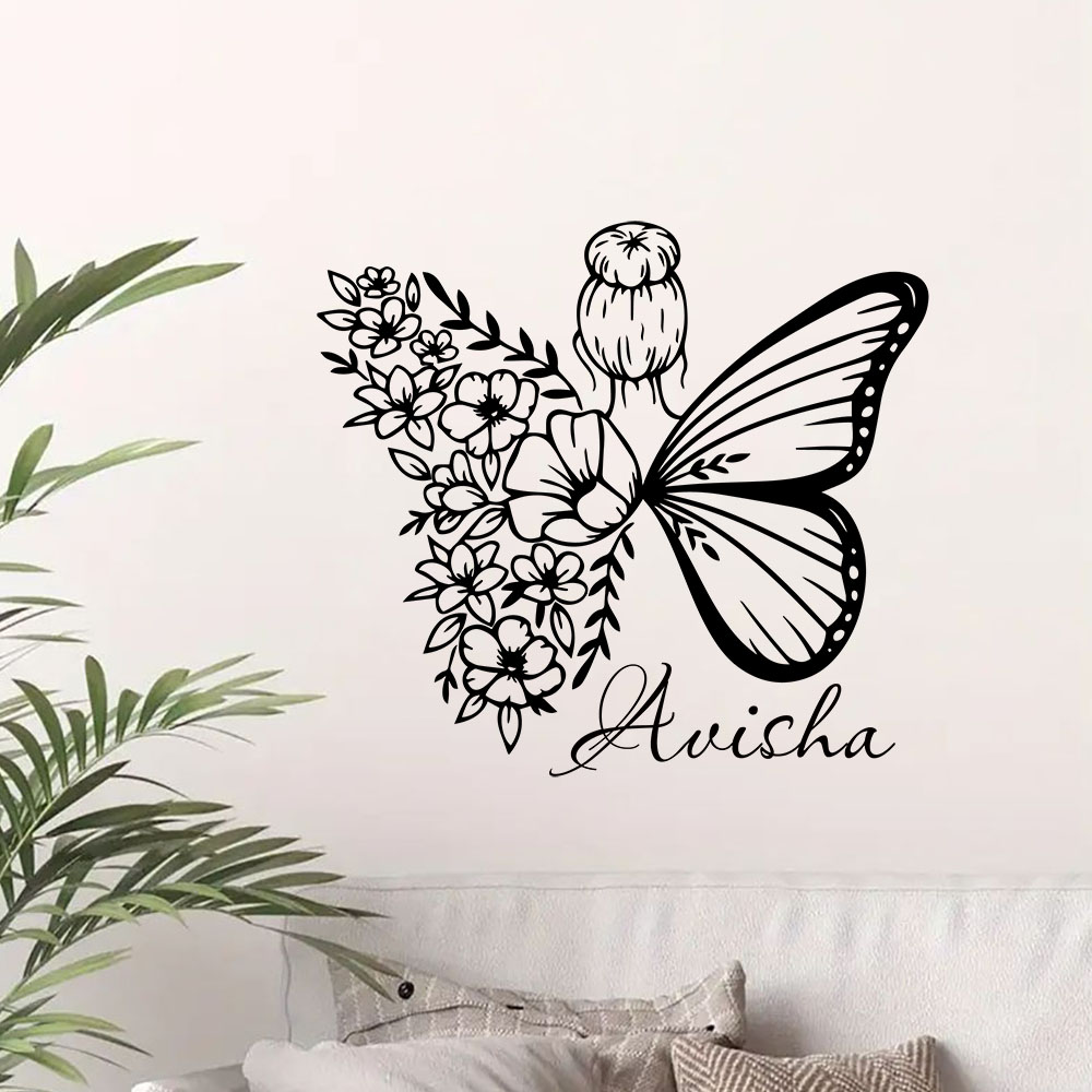 1PC NEW Butterfly Flower Fairy - Home Decor Wall Tiles 评论和价格