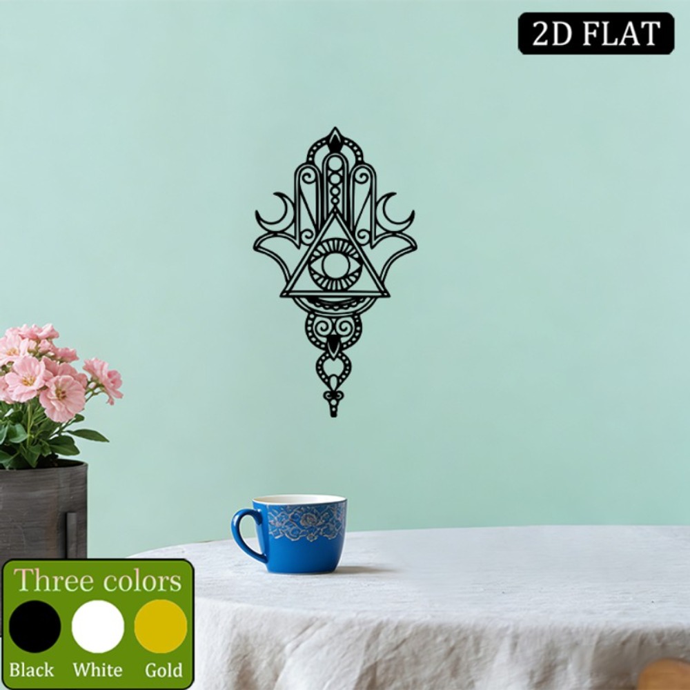 CIFBUY Iron Wall Art Hamsa Evi - Home Decor Wall Art 评论和价格