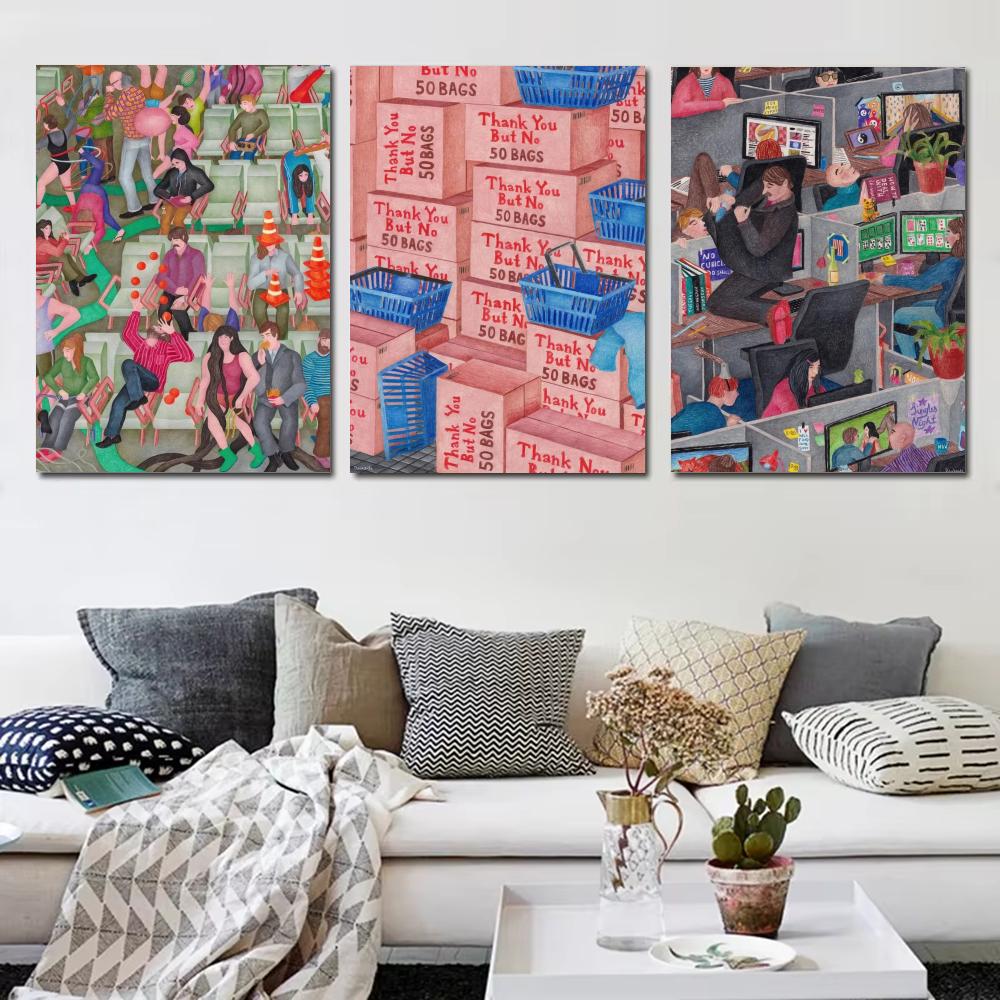 Japandi style Daukante Abstrac - Home Decor Japandi Style 评论和价格