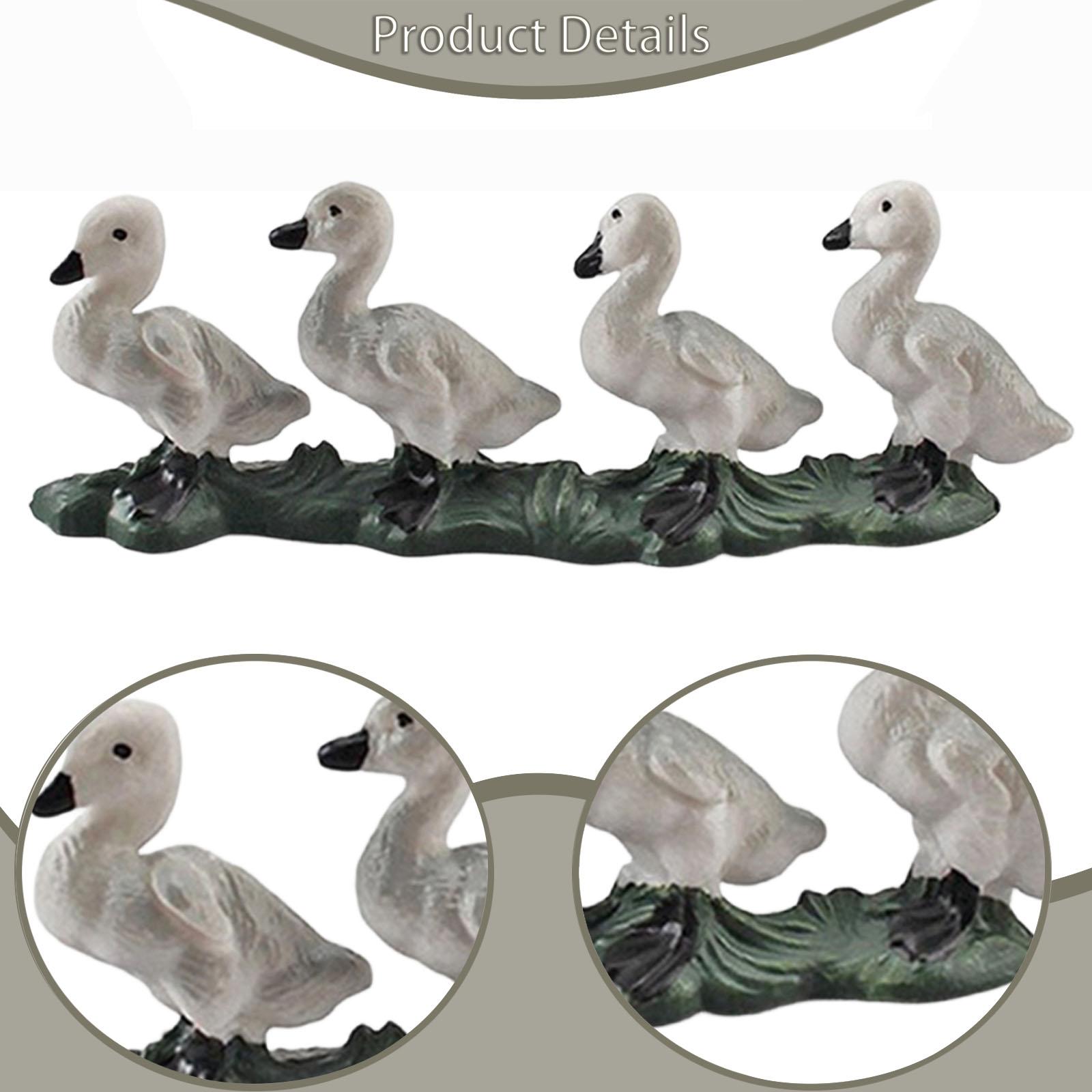 Duck Model Figures Animal Stat - Home Decor Duck 评论和价格