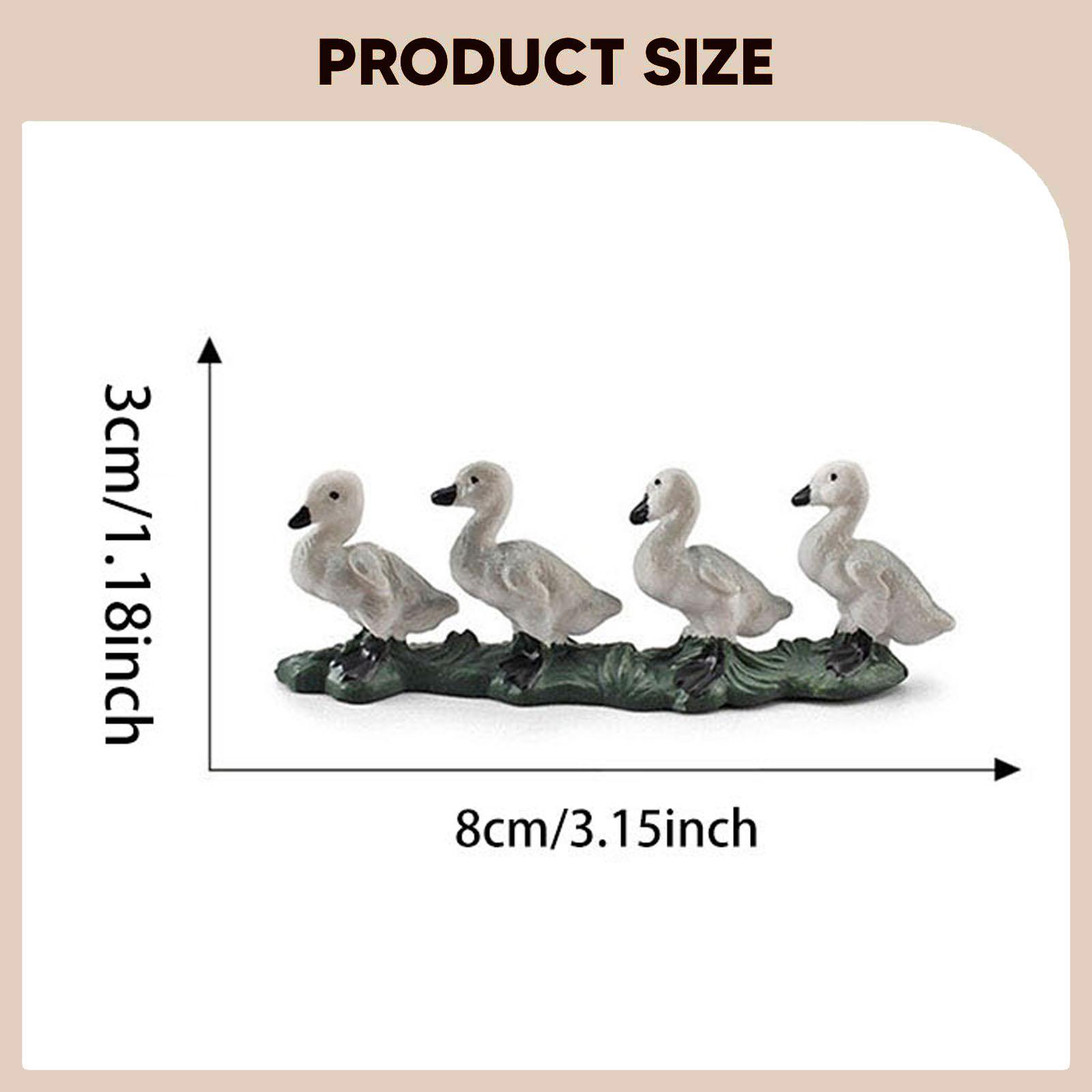 Duck Model Figures Animal Stat - Home Decor Duck 评论和价格