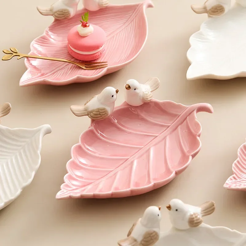 Cute Bird Tray Ceramic Jewelry - Ceramic Trinket Dish 评论和价格