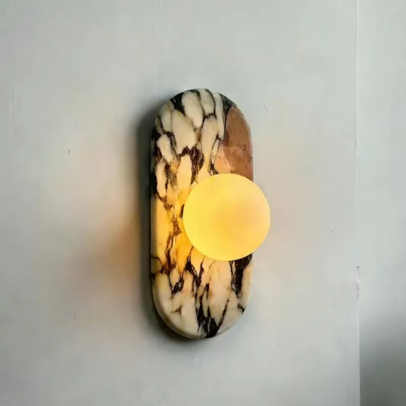 SJX Minimalist Natural Calacat - Home Decor Light 评论和价格