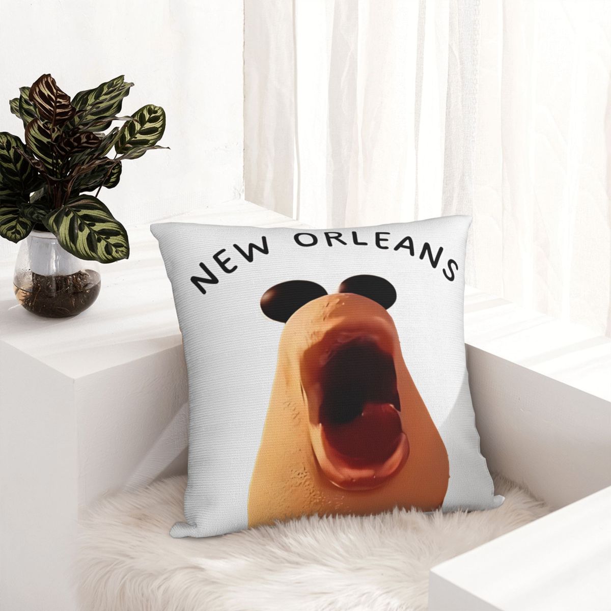 Marcus The Worm New Orleans Me - Home Decor New Orleans 评论和价格