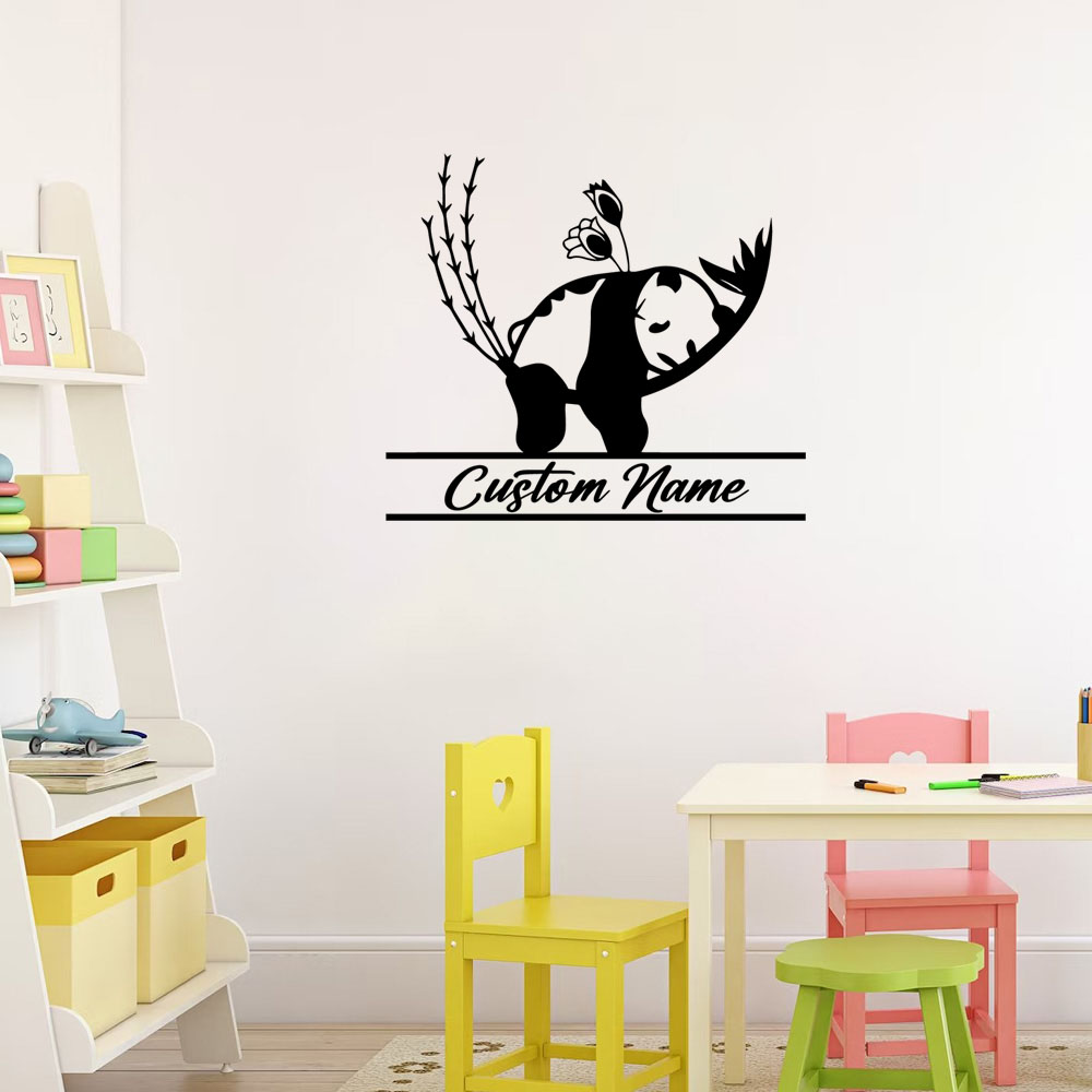 1PC Creative Panda Customizabl - Home Decor Wall Tiles 评论和价格