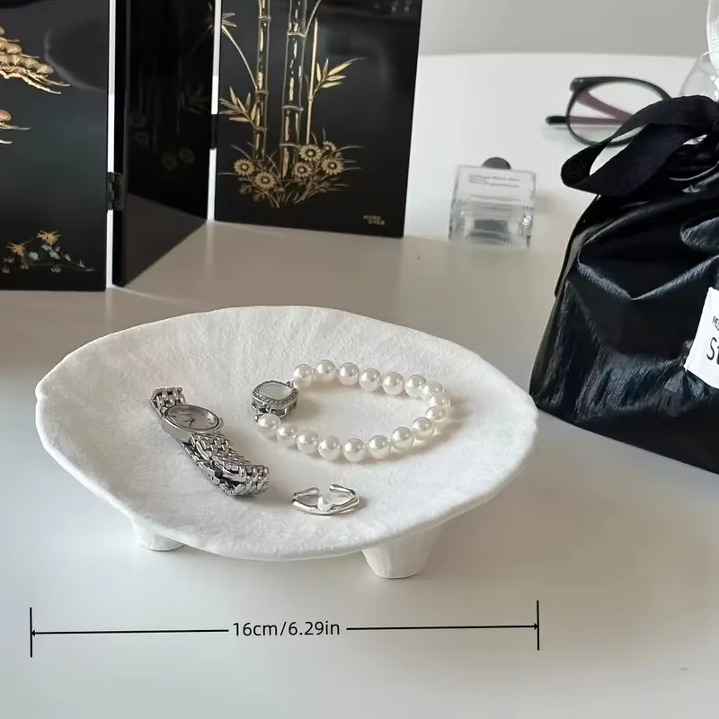 Creative Ceramic Jewelry Tray  - Ceramic Trinket Dish 评论和价格