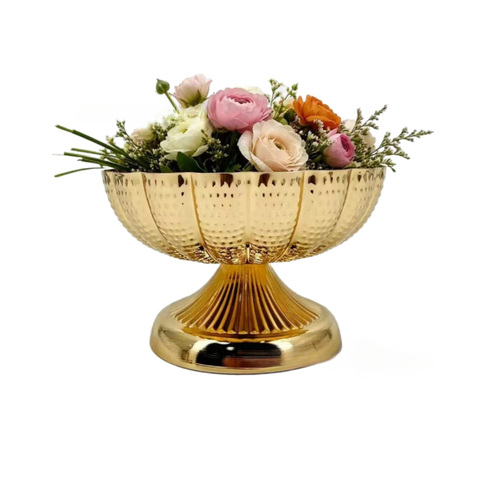 Decorative Bowl with Pedestal  - Home Decor Gold 评论和价格