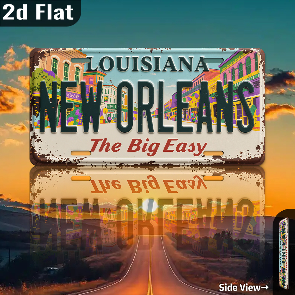 Vintage New Orleans Louisiana  - Home Decor New Orleans 评论和价格