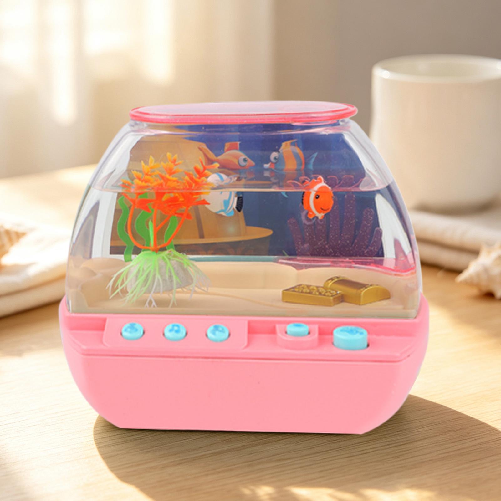 Toy Fish Tank Home Decoration  - Home Decor Light 评论和价格