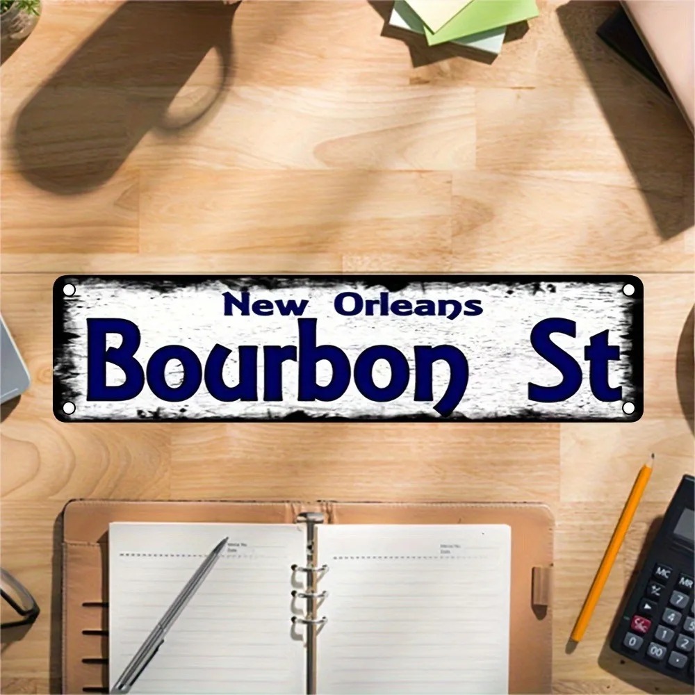 Bourbon St New Orleans Vintage - Home Decor New Orleans 评论和价格