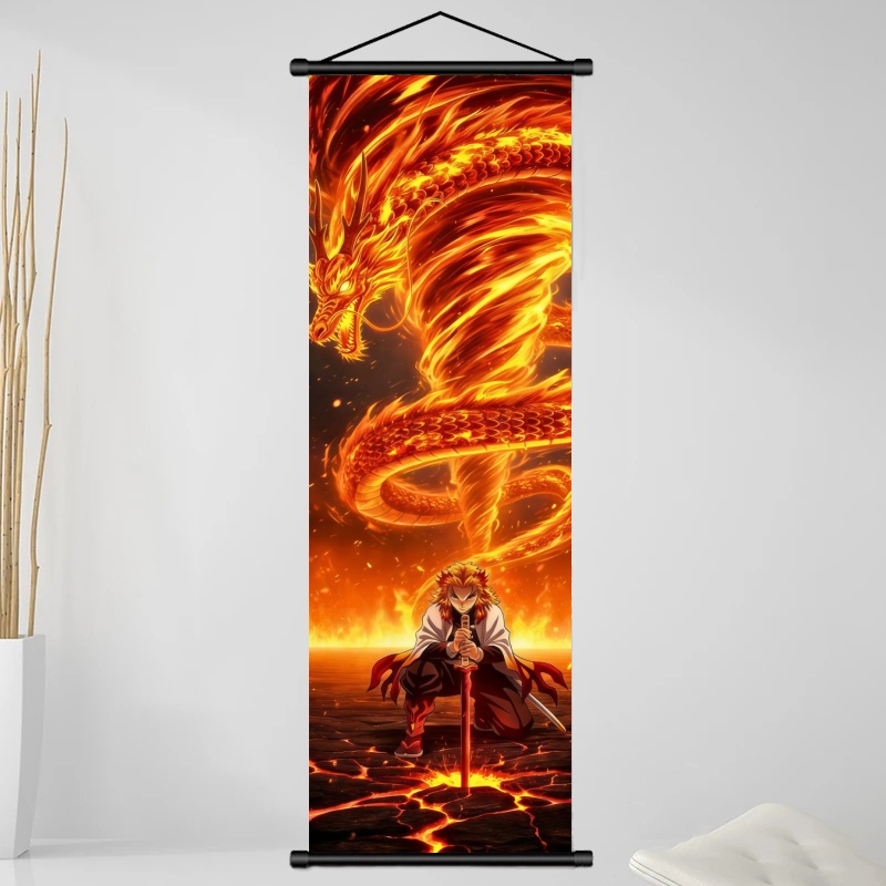 Demon Slayer Kyojuro Rengoku H - Home Decor Pinterest 评论和价格