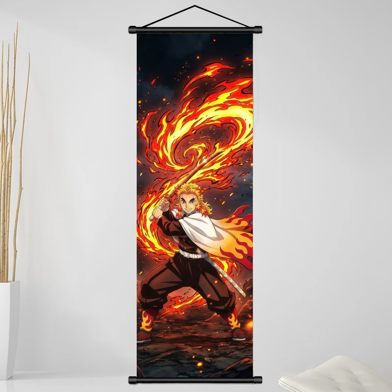 Demon Slayer Kyojuro Rengoku H - Home Decor Pinterest 评论和价格