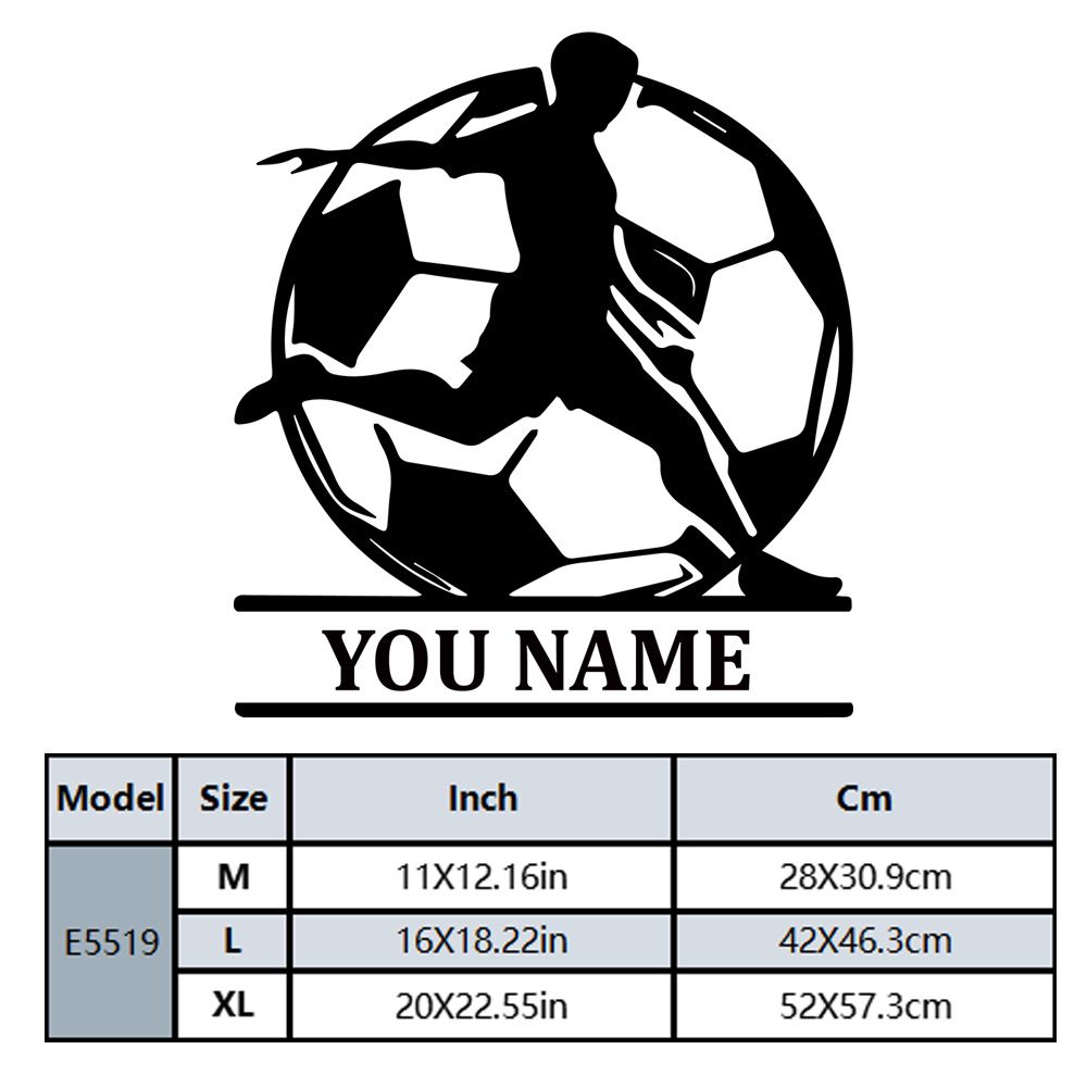 1PC Fashion Soccer Customized  - Home Decor Wall Tiles 评论和价格