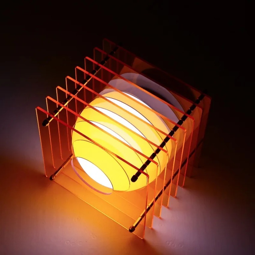 DIY Moon Lamp Acrylic Thousand - Home Decor Light 评论和价格