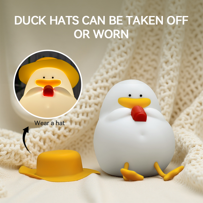 Happy Duck Night Light,Touch-C - Home Decor Light 评论和价格