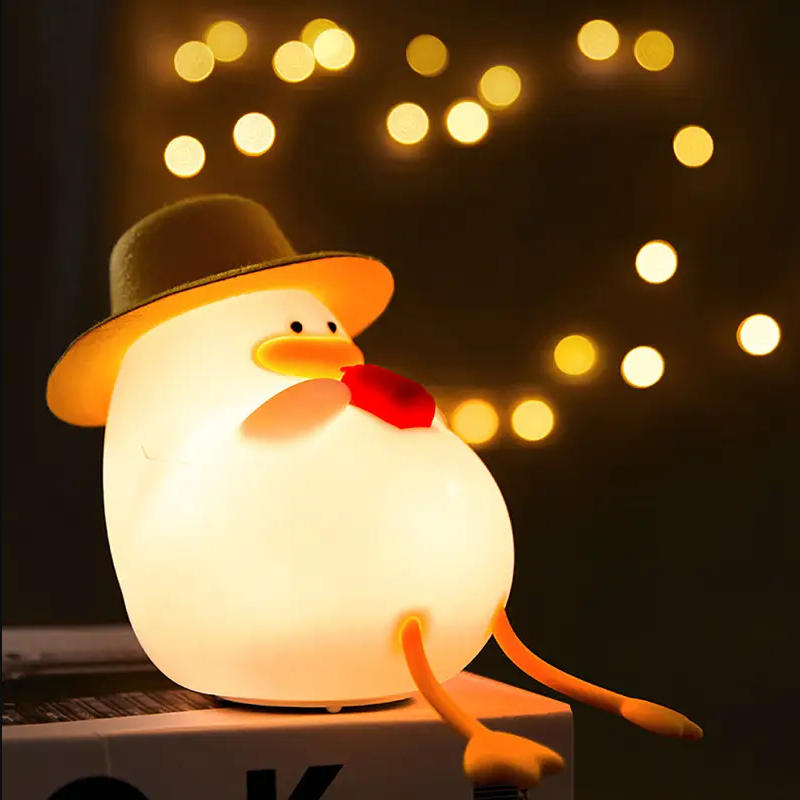 Happy Duck Night Light,Touch-C - Home Decor Light 评论和价格
