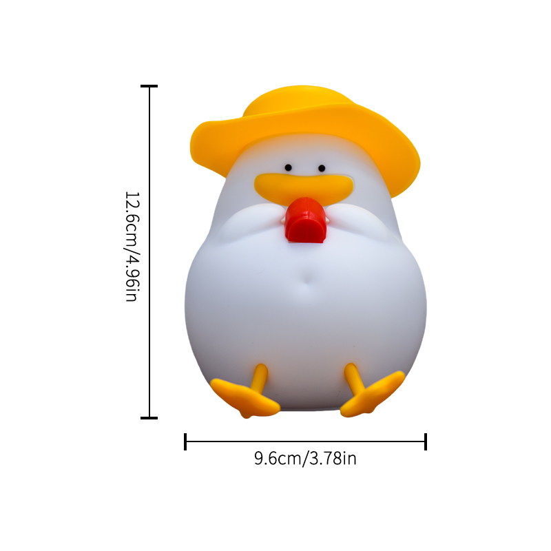 Happy Duck Night Light,Touch-C - Home Decor Light 评论和价格
