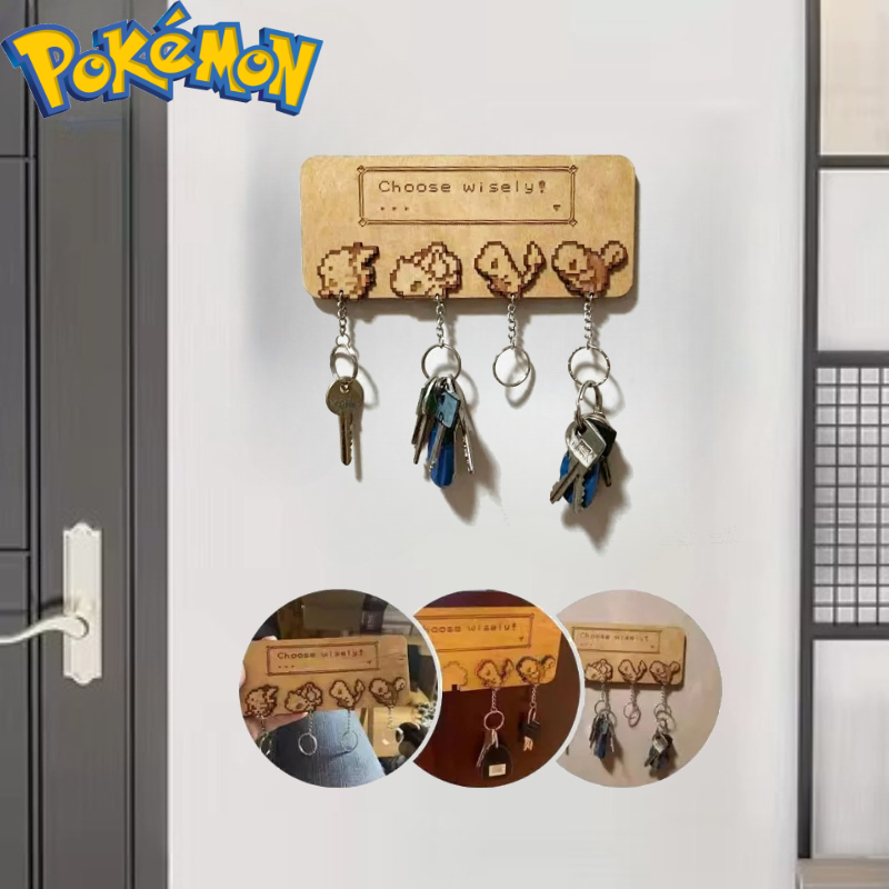 Pokemon Anime Pikachu Wooden K - Home Decor Disney 评论和价格