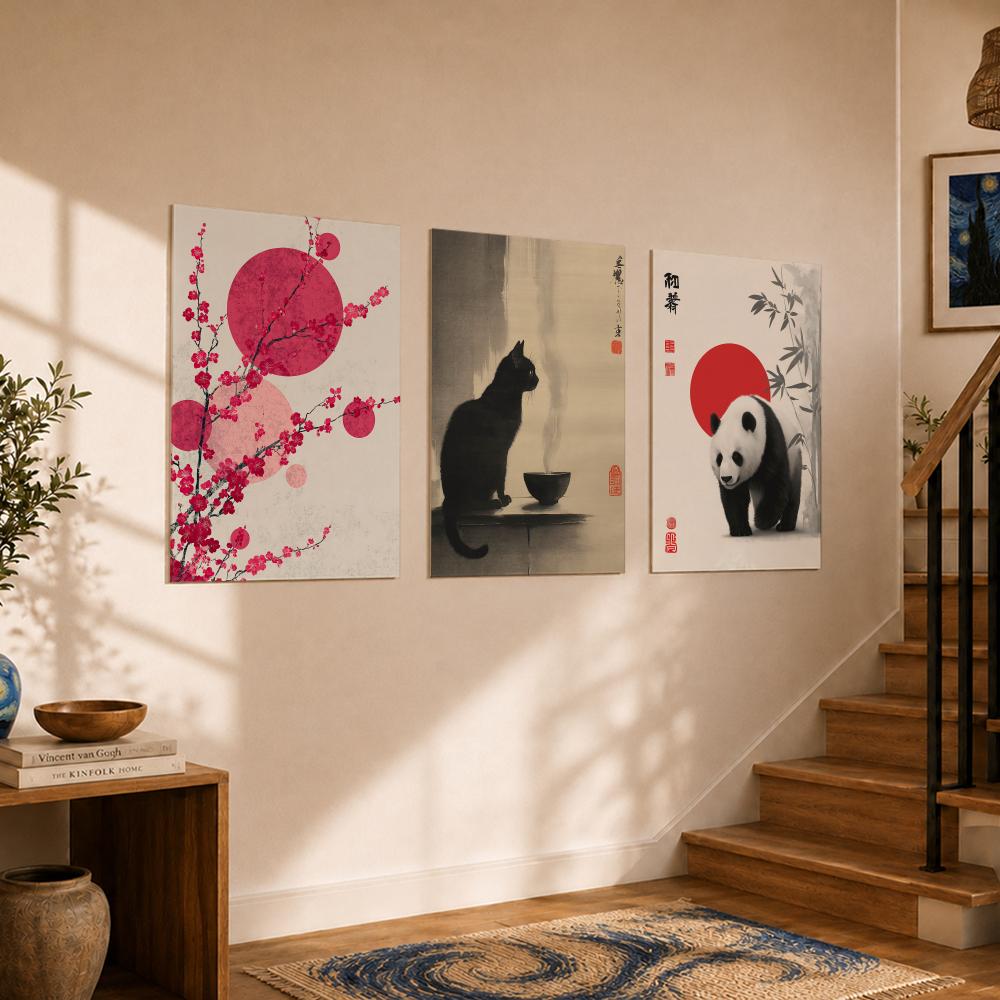 Art Style J-JapandiS Poster Vi - Home Decor Japandi Style 评论和价格