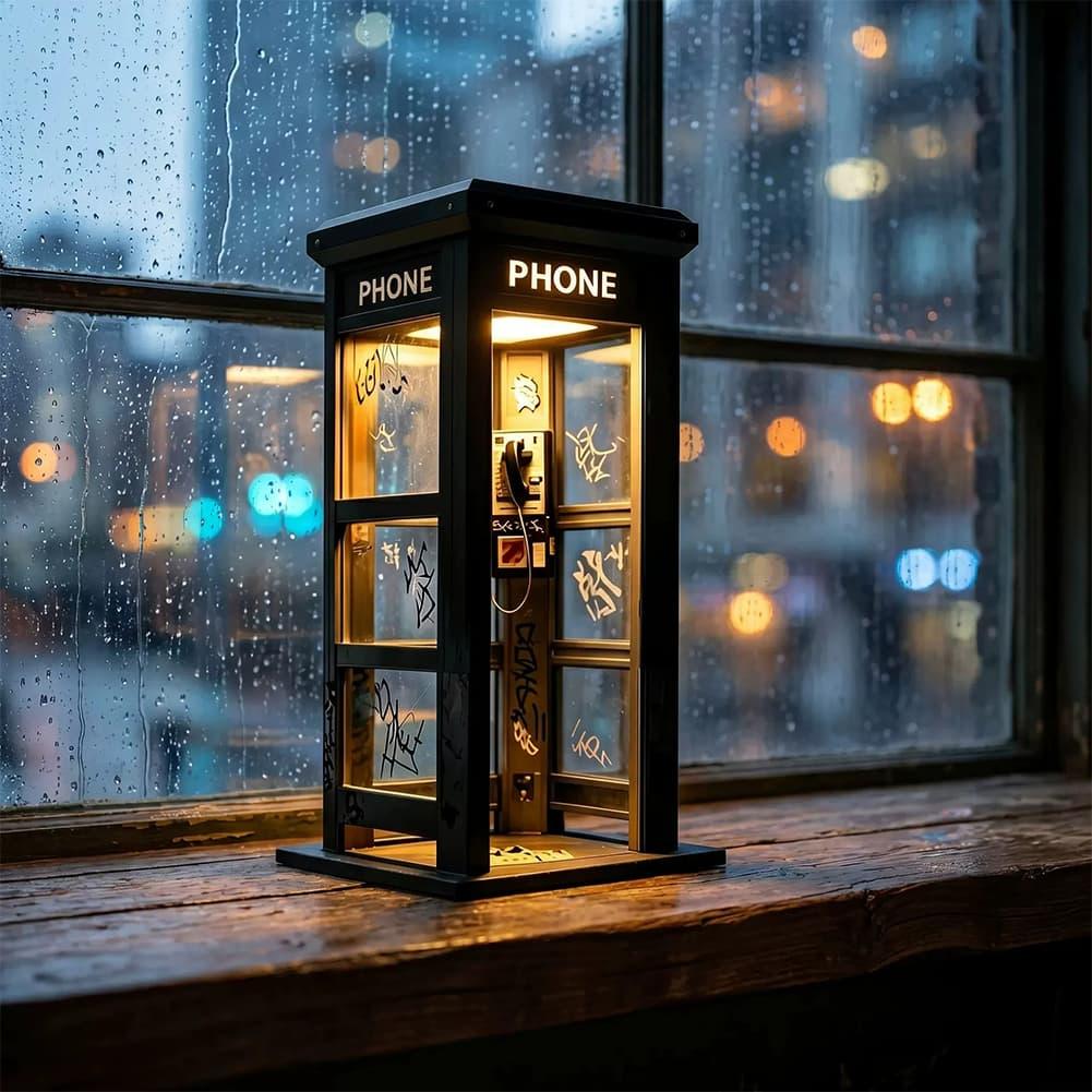 Vintage London Telephone Booth - Home Decor Light 评论和价格