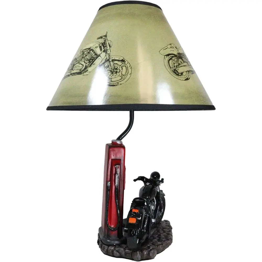 Vintage Retro Black Motorcycle - Home Decor Theme 评论和价格