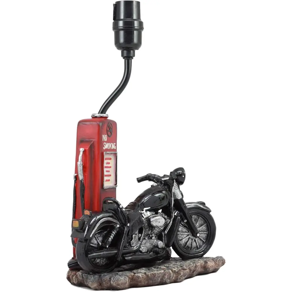 Vintage Retro Black Motorcycle - Home Decor Theme 评论和价格