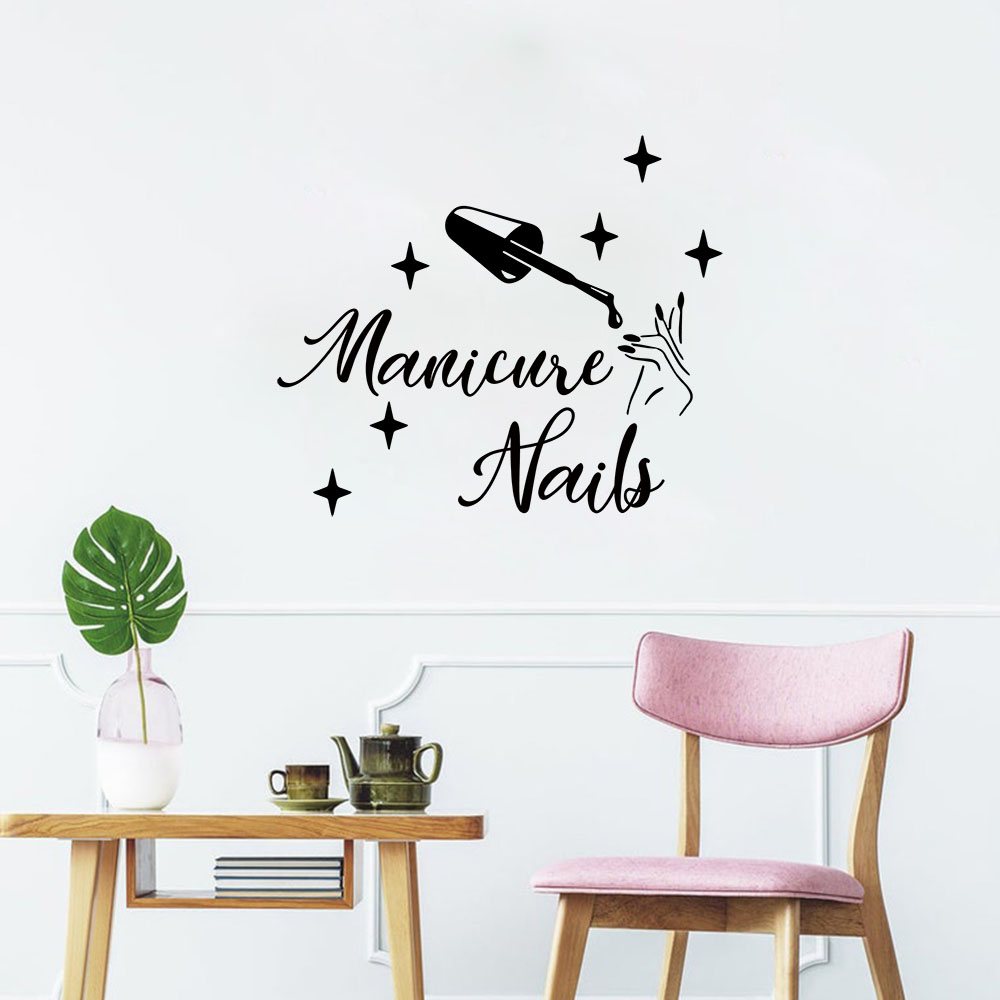 1PC Creative Manicure Personal - Home Decor Wall Tiles 评论和价格