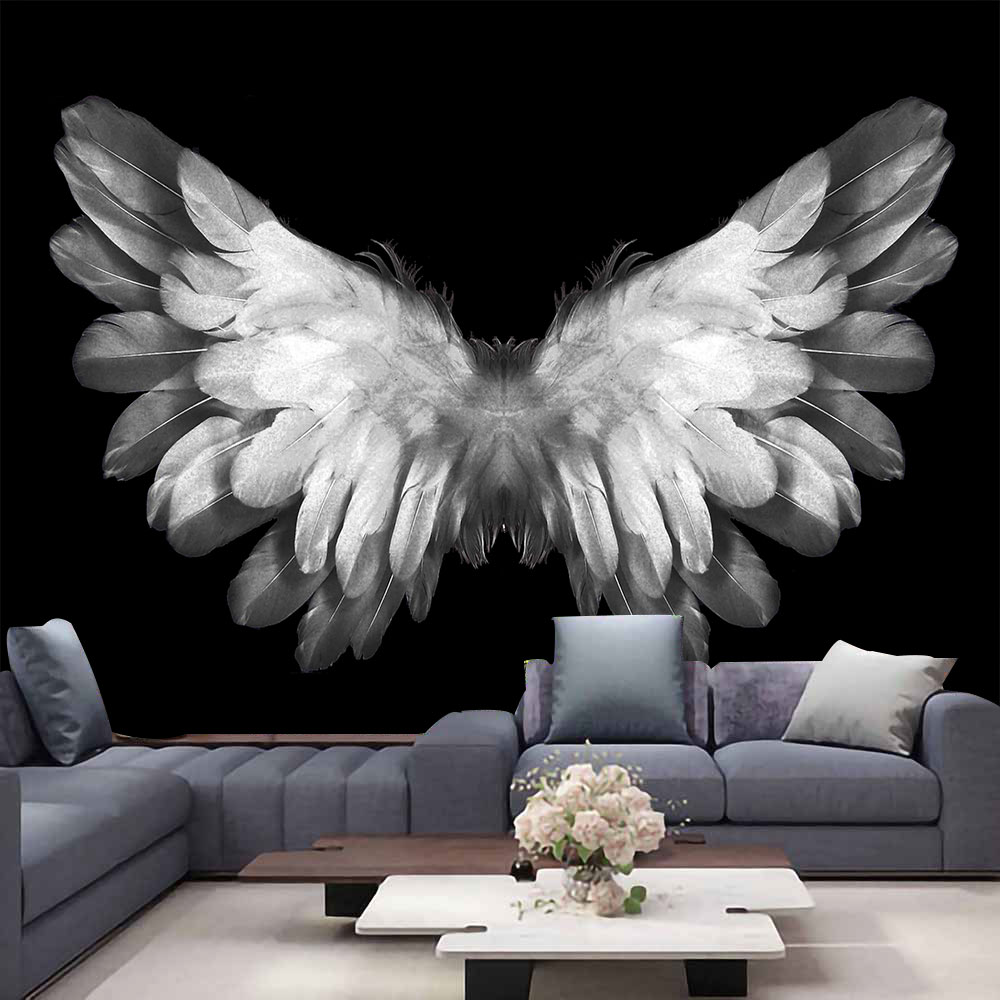 Large Angel Wings Tapestry Hip - Home Decor Hippie 评论和价格
