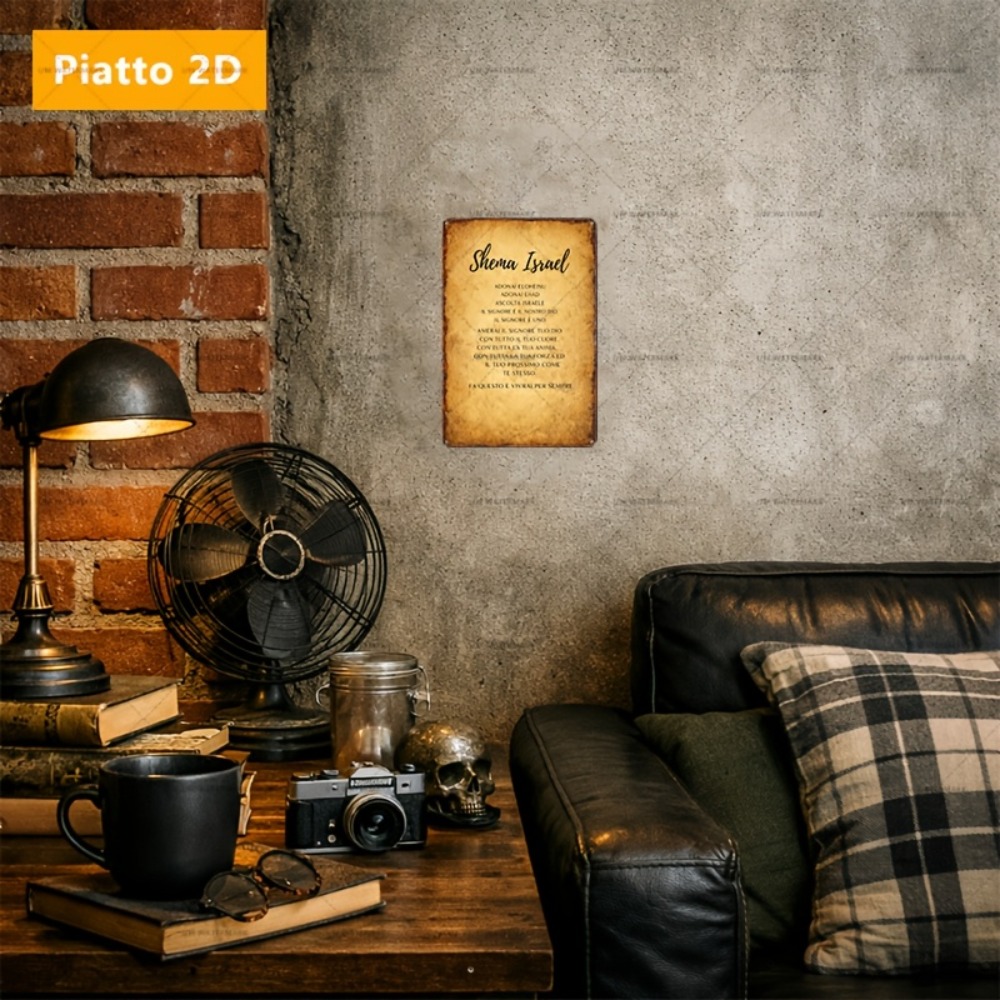 CIFBUY  Hebrew Scripture Alumi - Home Decor Wall Art 评论和价格