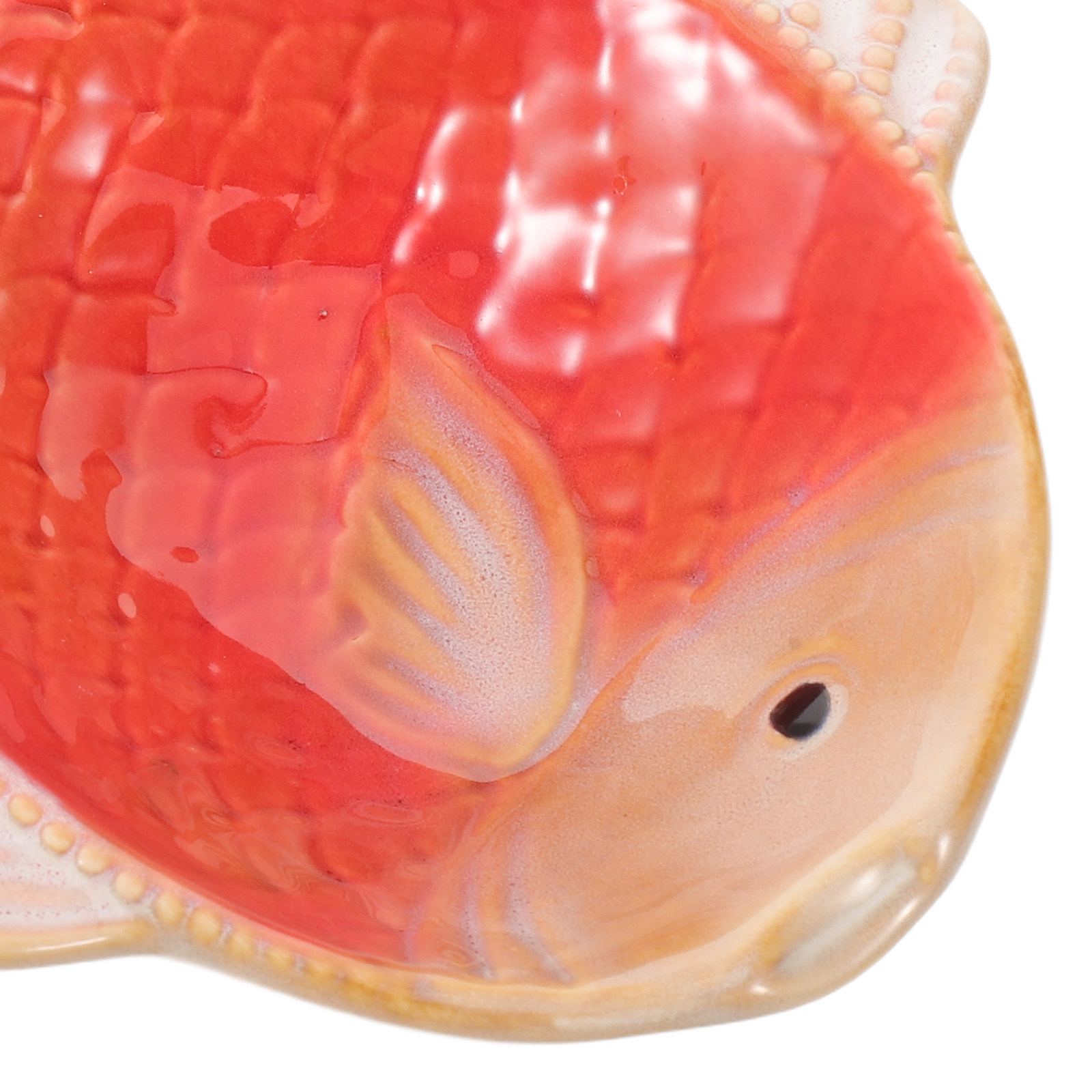 Fish Shape Ceramic Jewelry Hol - Ceramic Trinket Dish 评论和价格