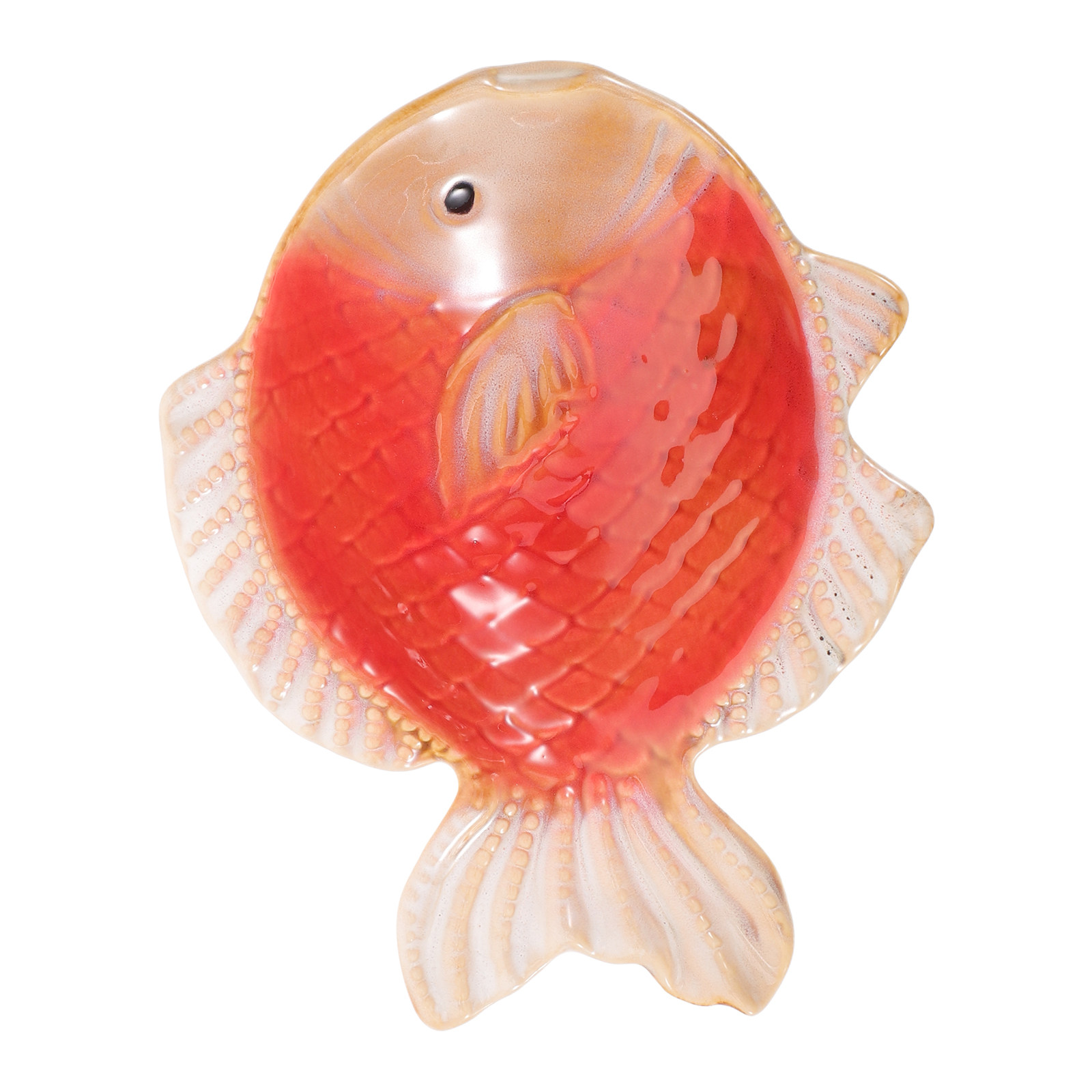 Fish Shape Ceramic Jewelry Hol - Ceramic Trinket Dish 评论和价格